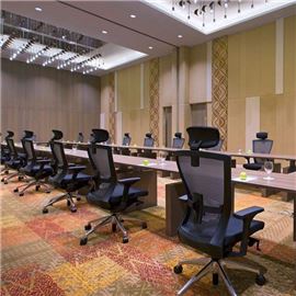 Board room with chairs