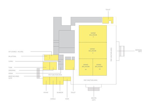 Map of facilities