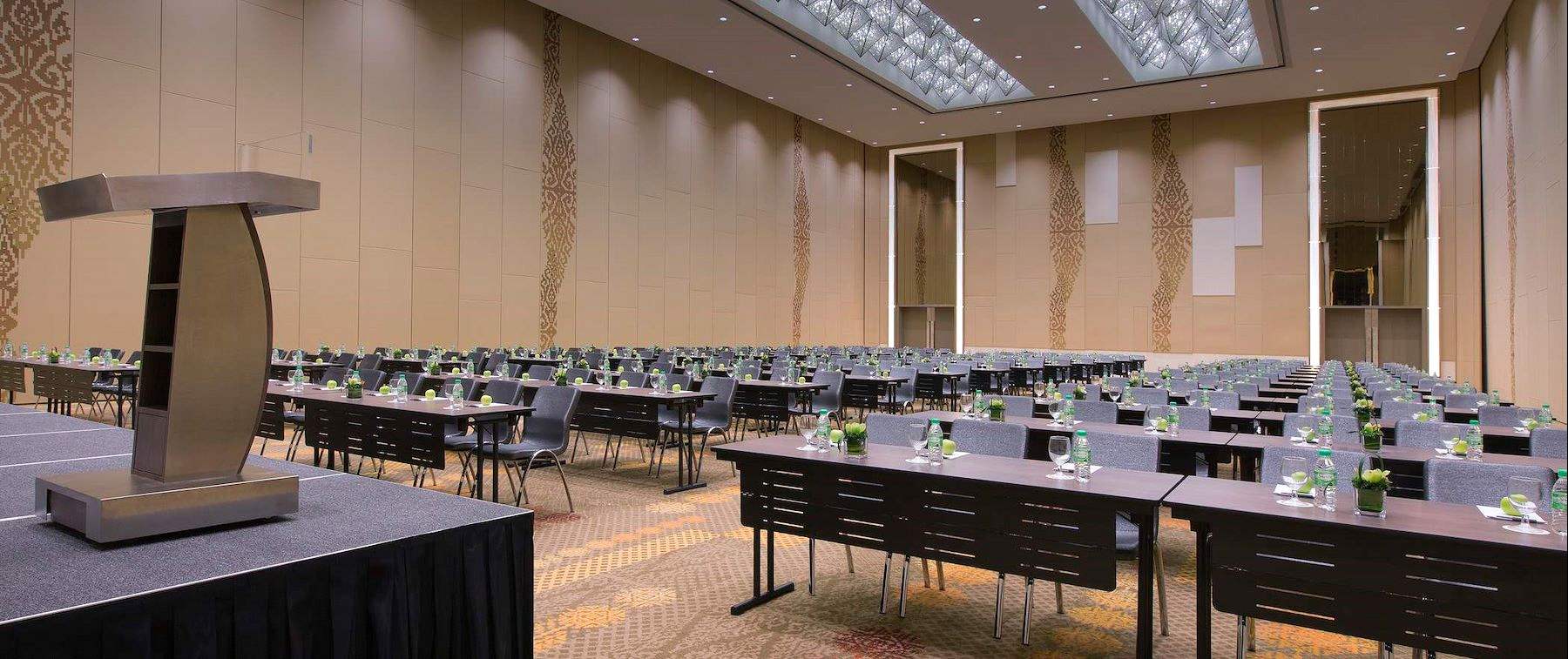 Speaker conference area